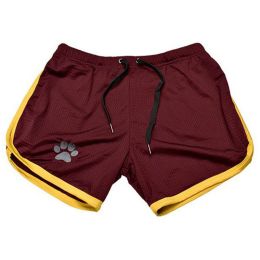 Men Gym Fitness Shorts Bodybuilding sports Jogging shorts Male 2022 Summer Cool Breathable Mesh casual men Shorts Sweatpants (size: M)