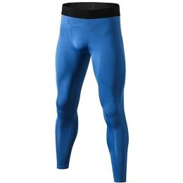 Men's Compression Pants - Workout Leggings for Gym, Basketball, Cycling (size: L)